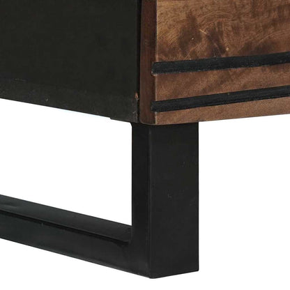 Badeværelsesmøbel Sæt Med Skuffe 3 Pcs Brun 180 X 33 X 75 Cm - Billede 6