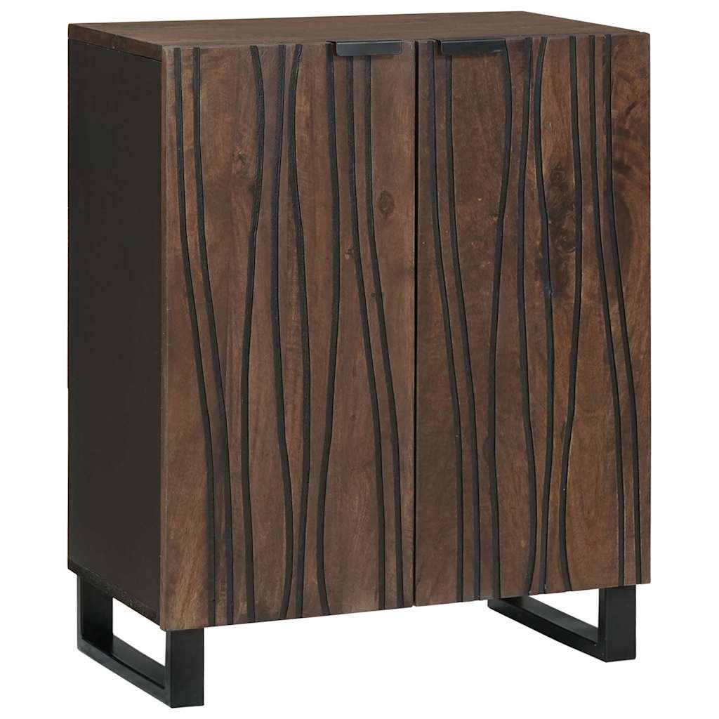 Badeværelsesmøbel Sæt Med Skuffe 3 Pcs Brun 180 X 33 X 75 Cm - Billede 3