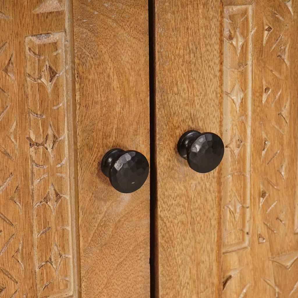 Badeværelsesmøbel Sæt Vægmonteret 2 Pcs Brun 62 X 33 X 58 Cm - Billede 8