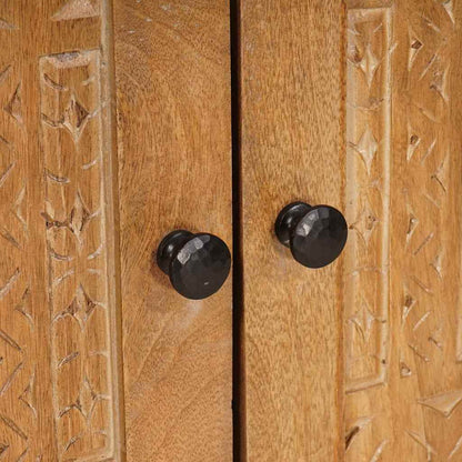Badeværelsesmøbel Sæt Vægmonteret 2 Pcs Brun 62 X 33 X 58 Cm - Billede 8