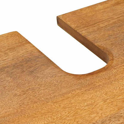Badeværelsesmøbel Sæt Med Skuffe 5 Pcs Brun 38 X 33 X 160 Cm - Billede 13