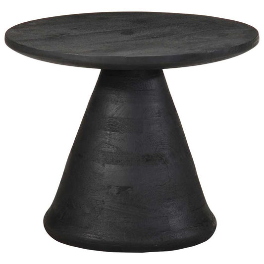 Sidebord Ø50X40 Cm Massivt Mangotræ