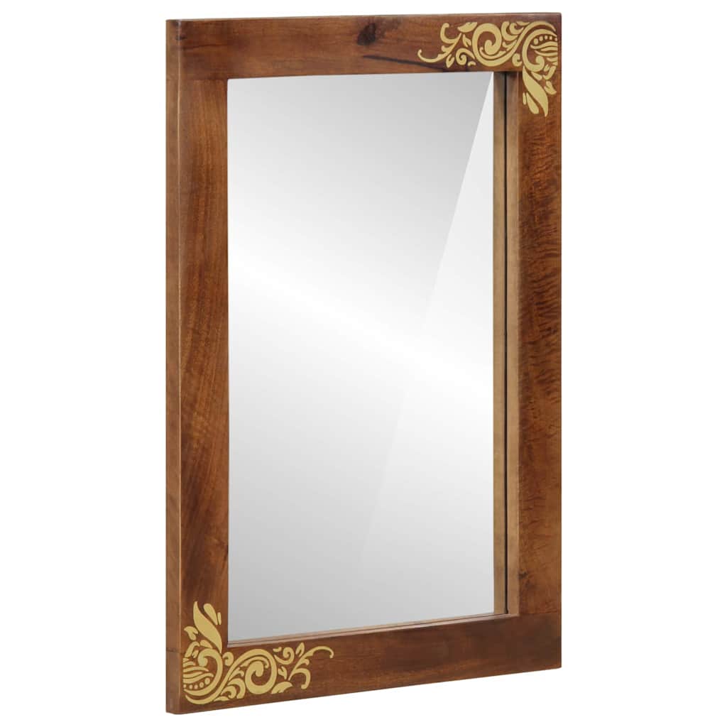 Badeværelsesmøbel Sæt Vægmonteret 2 Pcs Brun 62 X 33 X 58 Cm - Billede 4