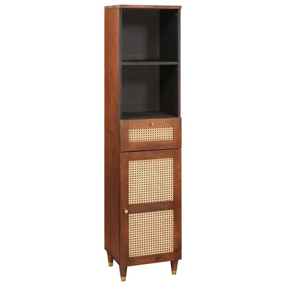 Badeværelsesmøbler Med Skuffe 3 Pcs 38 X 33 X 160 Cm Massivt Mangotræ - Billede 5