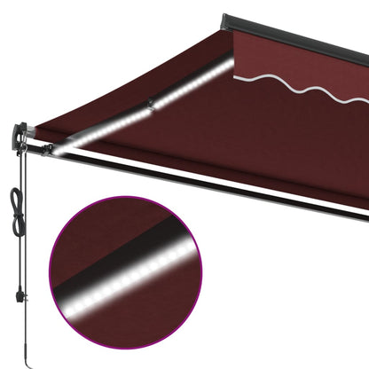 Markise Med LED-lys Automatisk Betjening - Billede 8