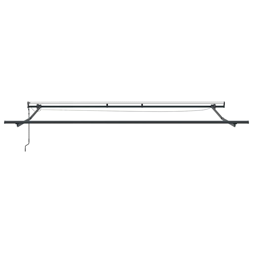 Elektrisk Markise Med LED Og Sensor 100% Polyester - Billede 9