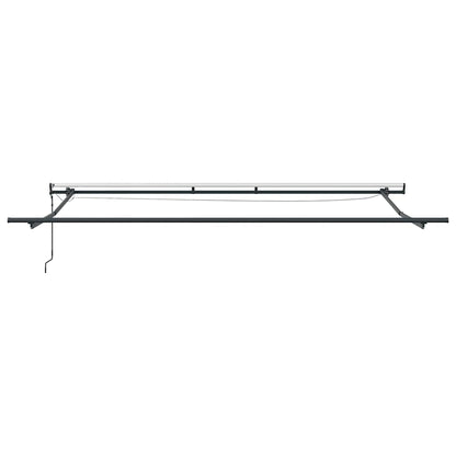 Elektrisk Markise Med LED Og Sensor 100% Polyester - Billede 9
