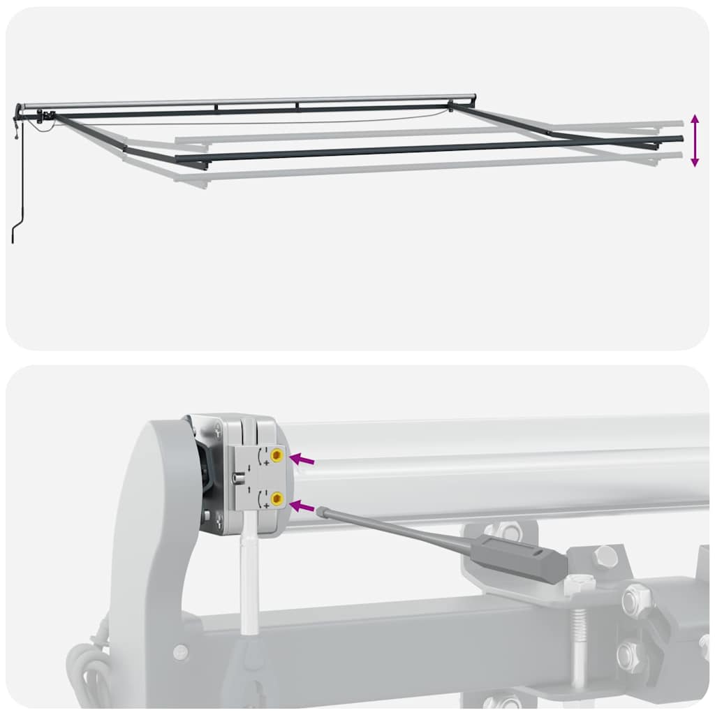 Markise M. LED Automatisk Betjening - Billede 11