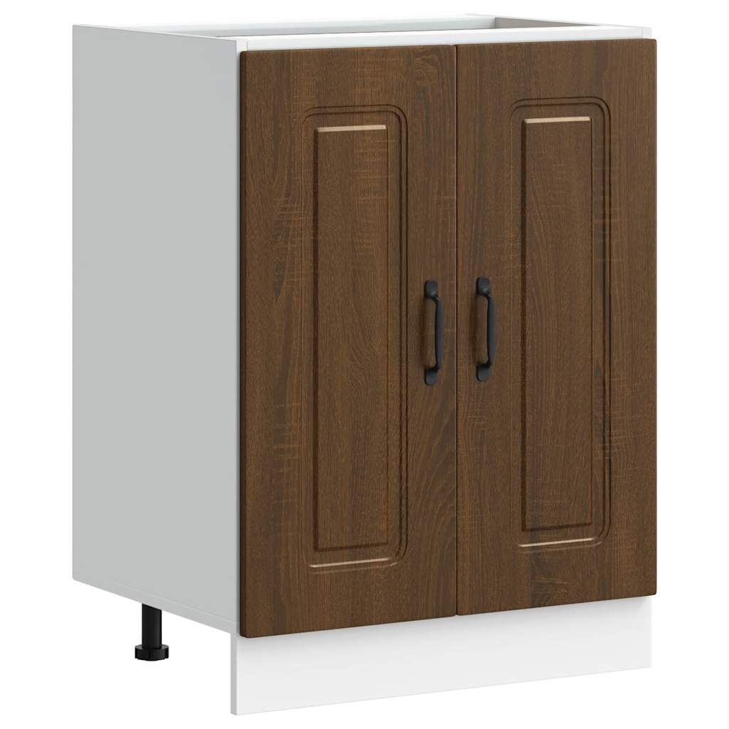 Underskab Til Vask Kalmar 60x46x81,5 Cm Konstrueret Træ - Billede 2
