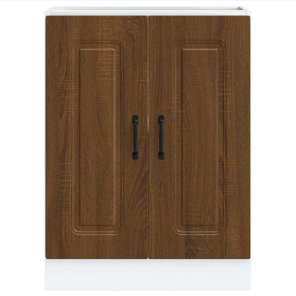 Underskab Til Vask Kalmar 60x46x81,5 Cm Konstrueret Træ - Billede 4