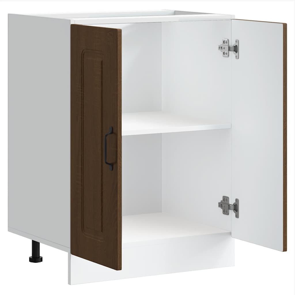 Underskab Til Vask Kalmar 60x46x81,5 Cm Konstrueret Træ - Billede 5