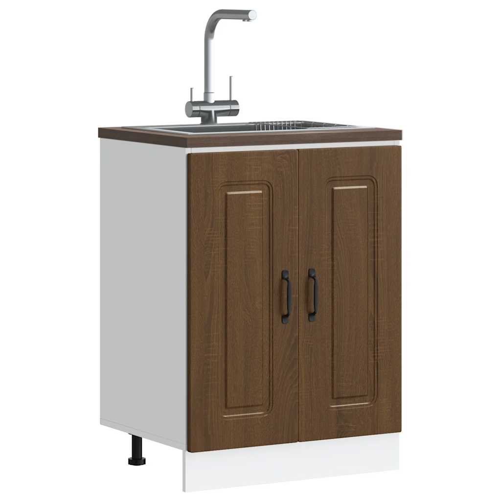 Underskab Til Vask Kalmar 60x46x81,5 Cm Konstrueret Træ - Hovedbillede