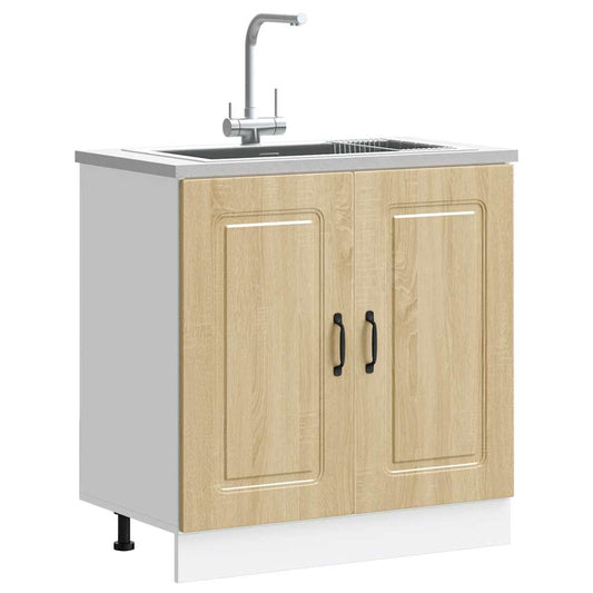 Underskab Til Vask Kalmar 80X46X81,5 Cm Sonoma-Eg