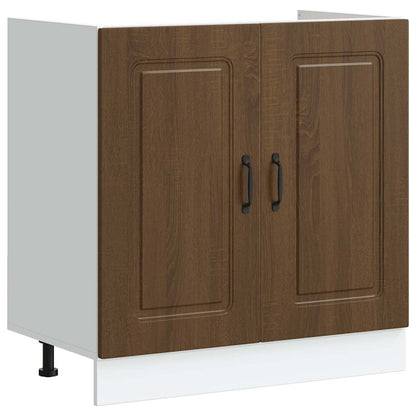 Underskab Til Vask Kalmar 80x46x81,5 Cm Konstrueret Træ - Billede 2