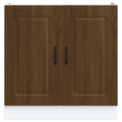 Underskab Til Vask Kalmar 80x46x81,5 Cm Konstrueret Træ - Billede 4
