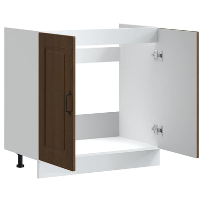 Underskab Til Vask Kalmar 80x46x81,5 Cm Konstrueret Træ - Billede 5