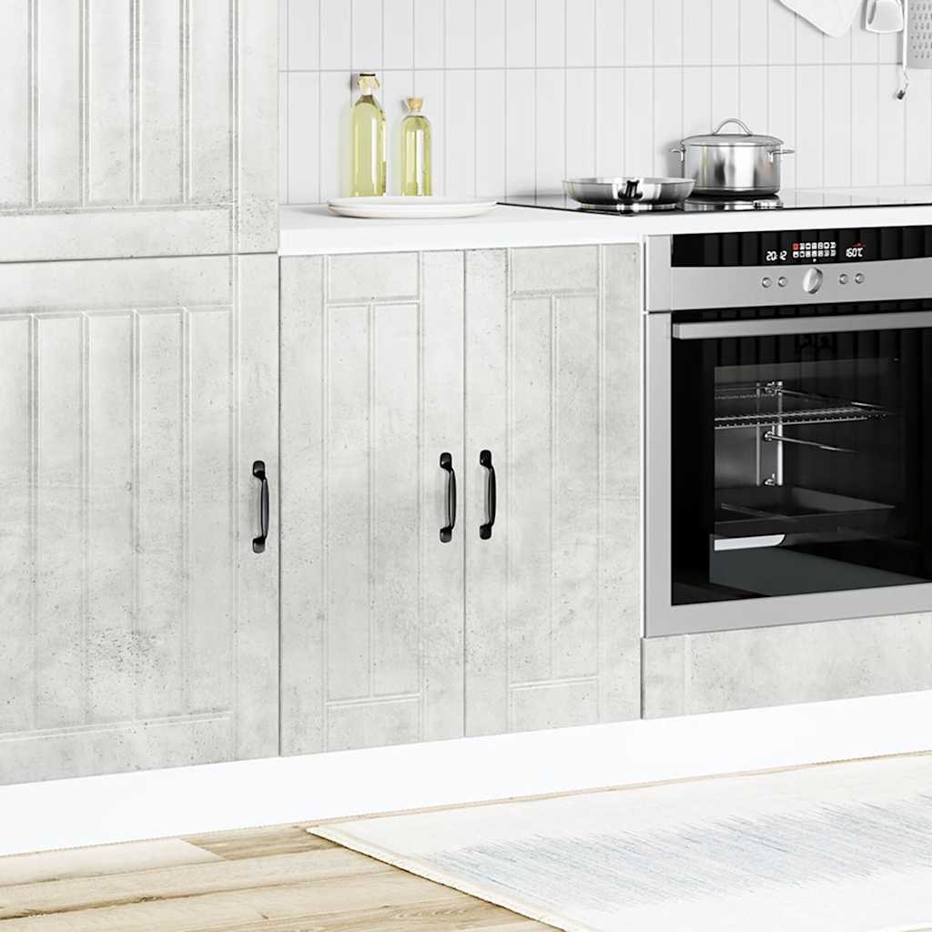 Underskab Til Vask Lucca Konstrueret Træ Beton - Billede 2