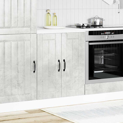Underskab Til Vask Lucca Konstrueret Træ Beton - Billede 2