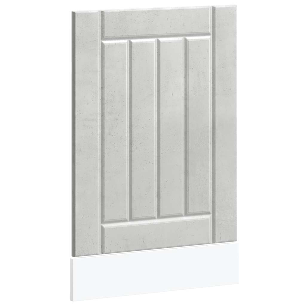 Opvaskemaskinepanel Lucca Konstrueret Træ Beton - Billede 2