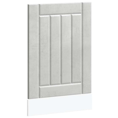 Opvaskemaskinepanel Lucca Konstrueret Træ Beton - Billede 2