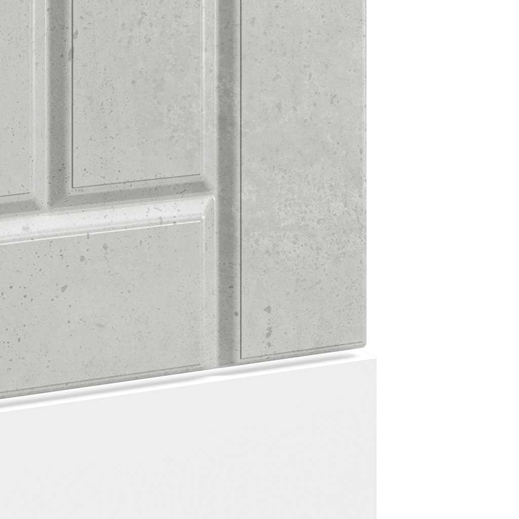 Opvaskemaskinepanel Lucca Konstrueret Træ Beton - Billede 7