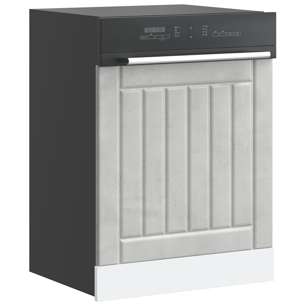 Opvaskemaskinepanel Lucca Konstrueret Træ Beton - Variant 853901