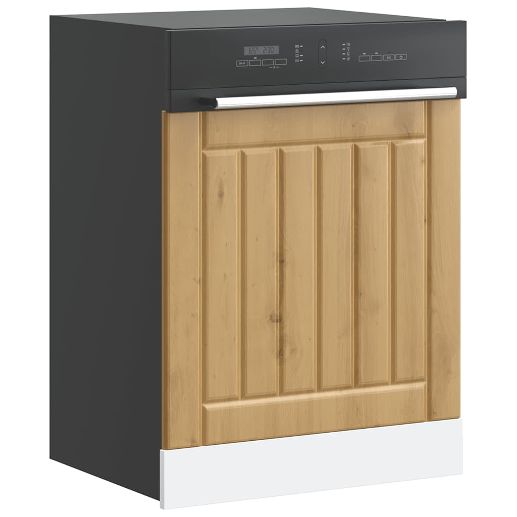 Opvaskemaskinepanel Lucca Konstrueret Træ Kunsteg - Variant 853906