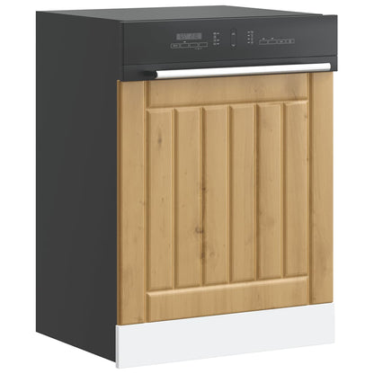 Opvaskemaskinepanel Lucca Konstrueret Træ Kunsteg - Variant 853906