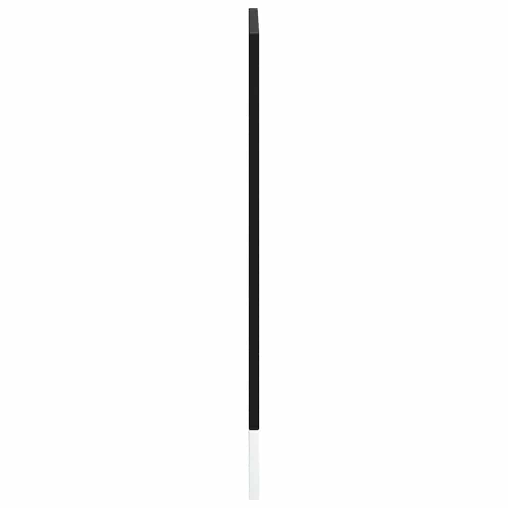 Låge Til Opvaskemaskine Porto 60X1,5X67 Cm Konstrueret Træ Sort