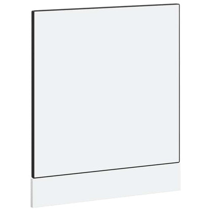 Låge Til Opvaskemaskine Porto 60X1,5X67 Cm Konstrueret Træ Sort