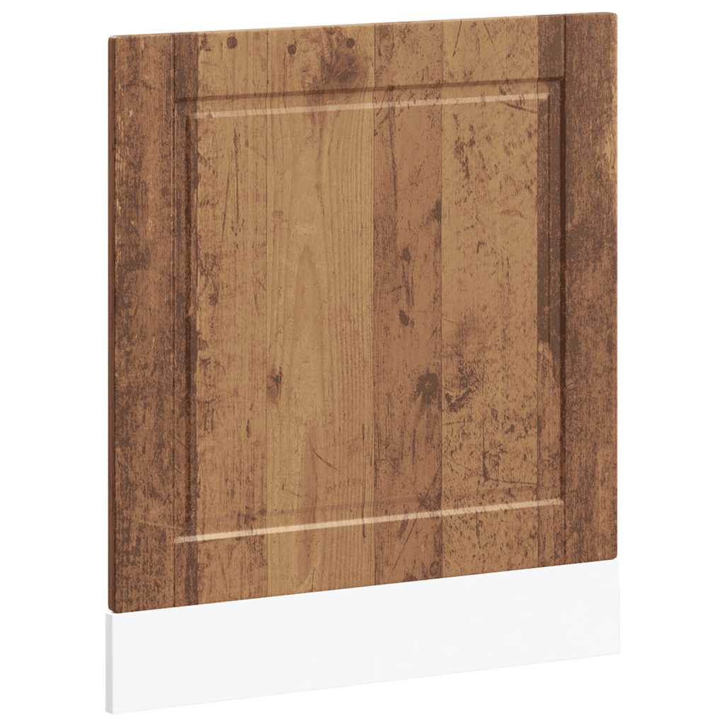 Låge Til Opvaskemaskine Porto 60X1,5X67 Cm Antikt Træ Gammelt Træ
