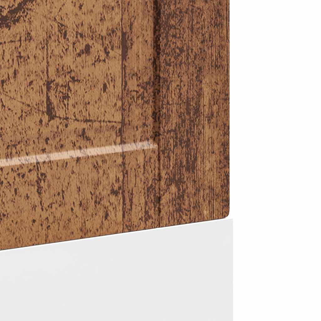 Låge Til Opvaskemaskine Porto 60X1,5X67 Cm Antikt Træ Gammelt Træ