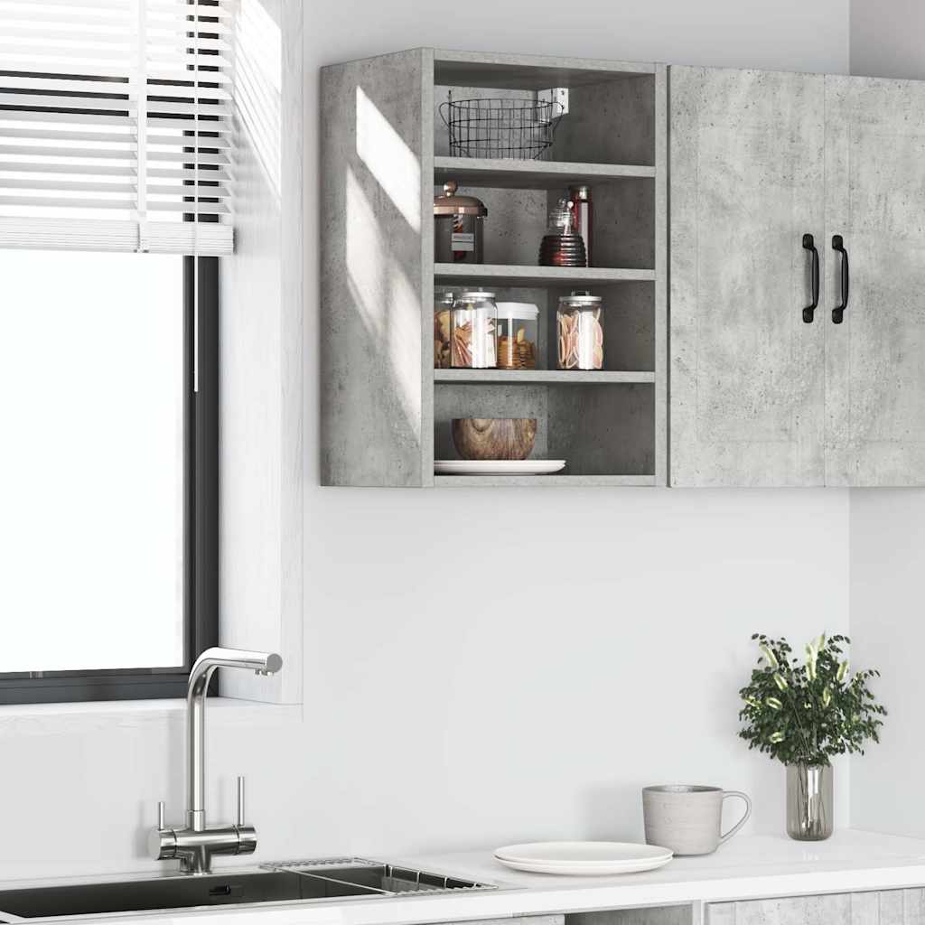 Hængeskab Riga 40x29,5x60 Cm Konstrueret Træ - Billede 3