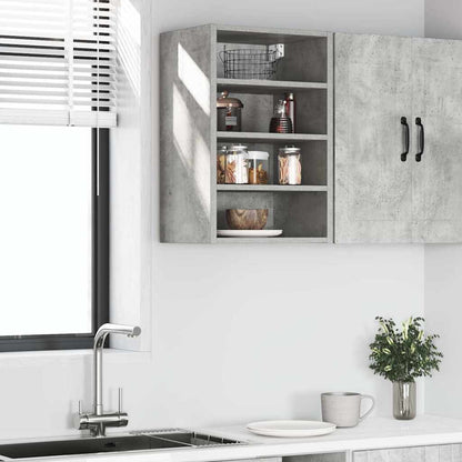 Hængeskab Riga 40x29,5x60 Cm Konstrueret Træ - Billede 3