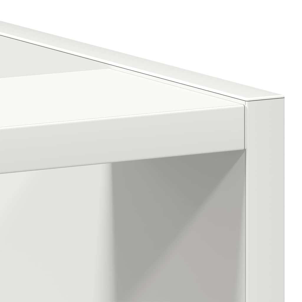 Underskab 20X44,5X81,5 Cm Konstrueret Træ Hvid