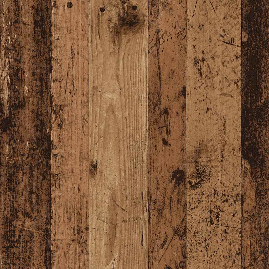 Underskab 20X44,5X81,5 Cm Konstrueret Træ Antikt Træ Gammelt Træ