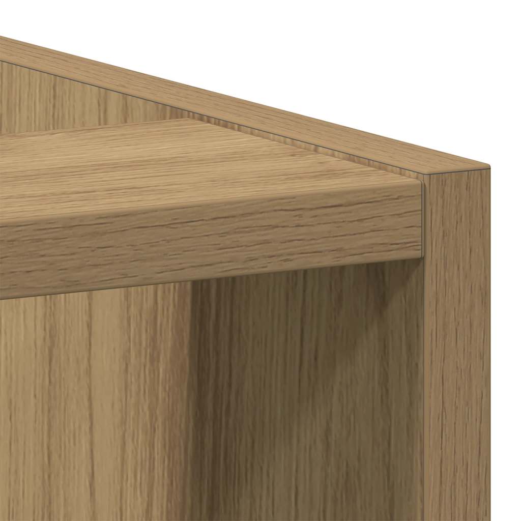 Underskab 20X44,5X81,5 Cm Konstrueret Træ Kunsteg Artisan Eg