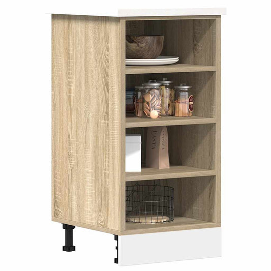 Underskab 40X44,5X81,5 Cm Konstrueret Træ Sonoma-Eg