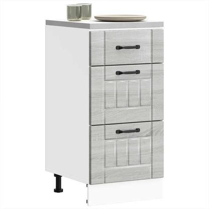 Køkkenunderskab Lucca Konstrueret Træ - Variant 854236