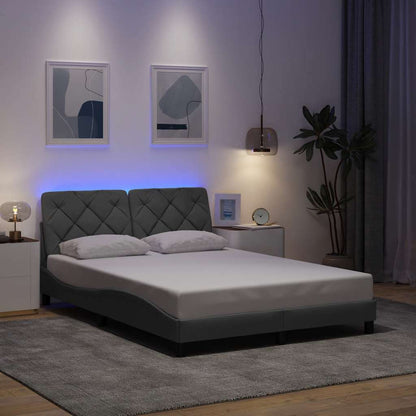 Sengeramme Med LED Uden Madras Stof - Variant 3310664