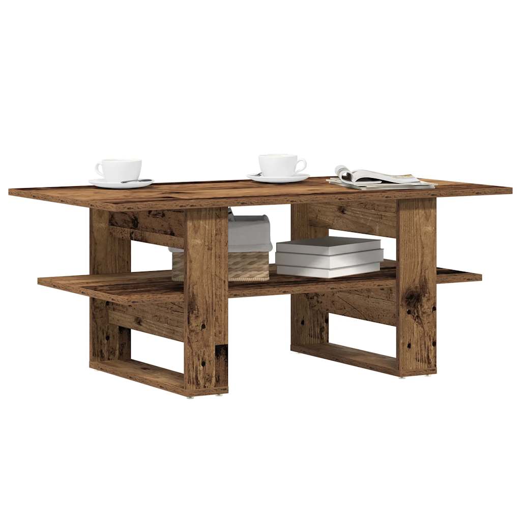 Sofabord 102X55X42 Cm Konstrueret Træ