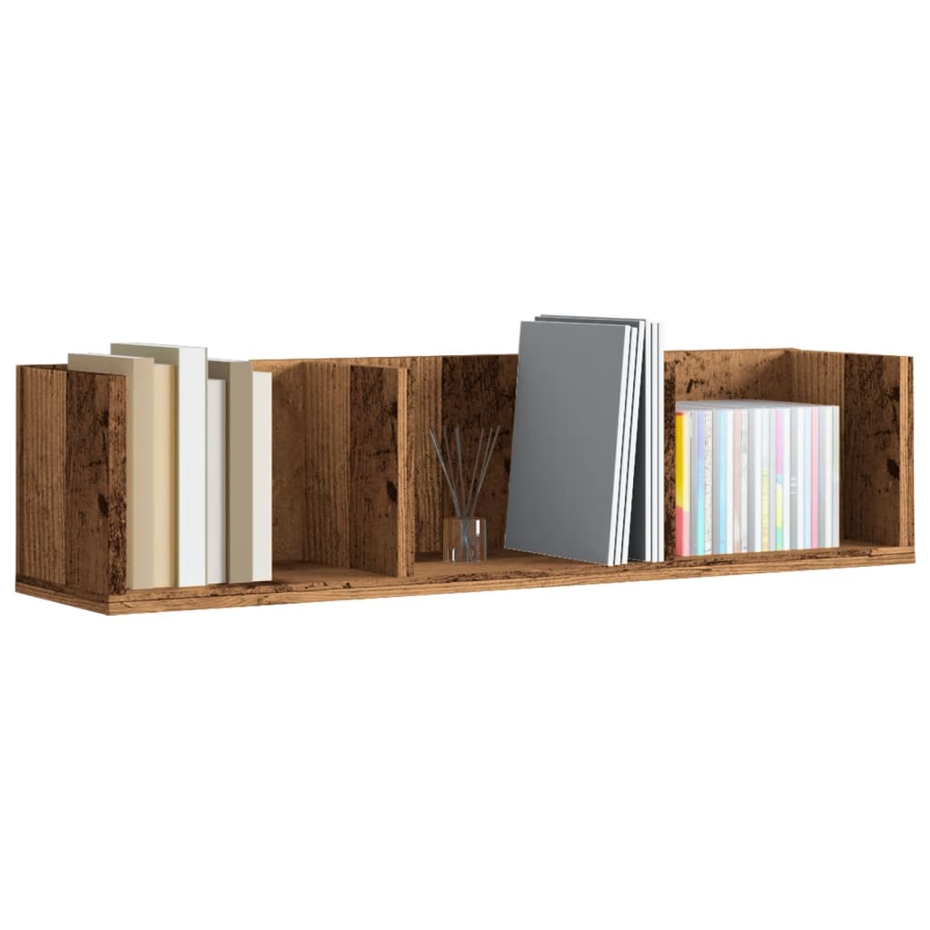 Cd-Reol 75X18X18 Cm Konstrueret Træ