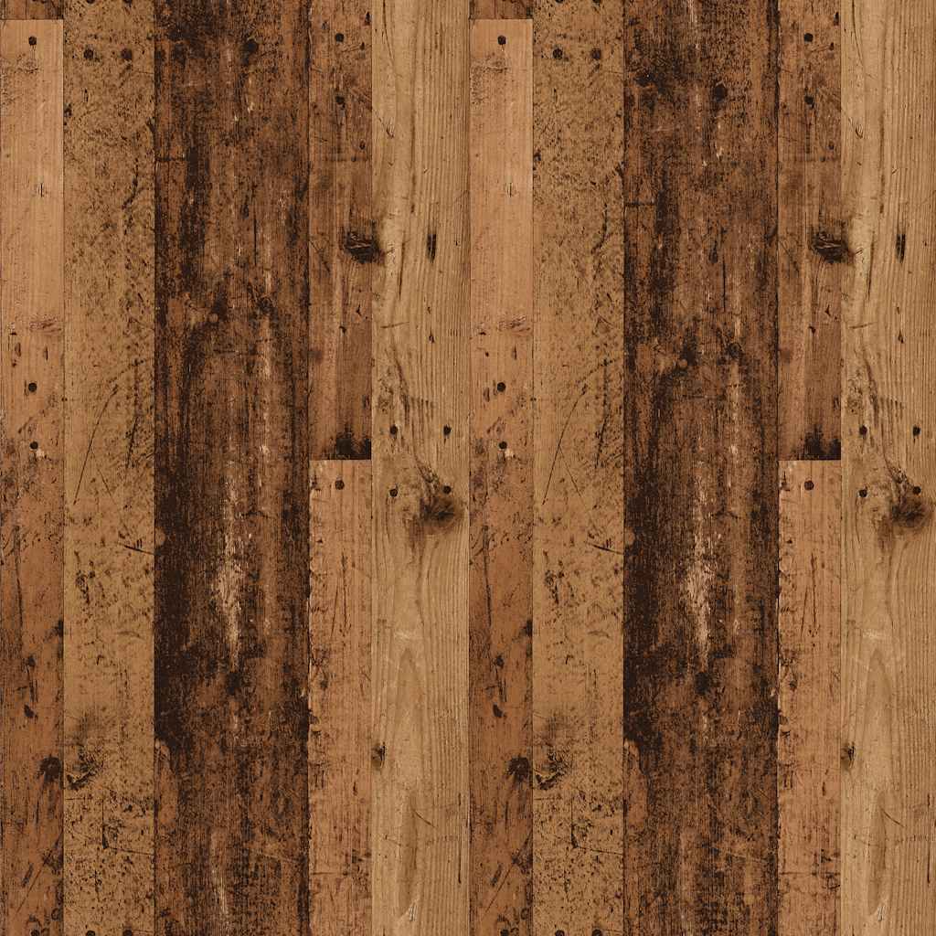 Skrivebord 140x50x77 Cm Konstrueret Træ Antikt Trælook - Billede 9