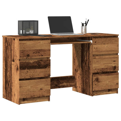Bord Med Skuffe 140 X 50 X 76 Cm Konstrueret - Variant 855960