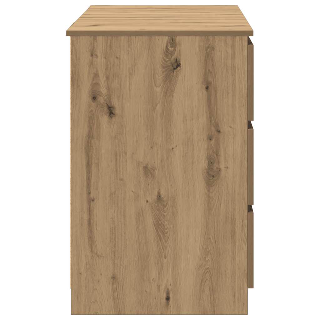 Bord Med Skuffe 140 X 50 X 76 Cm Konstrueret - Billede 5