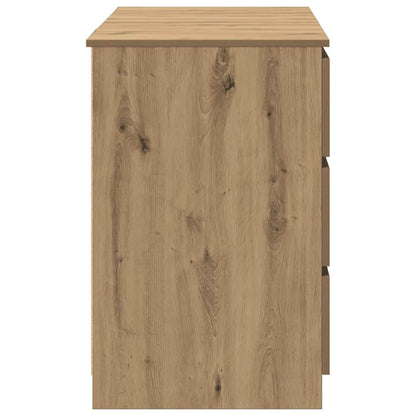 Bord Med Skuffe 140 X 50 X 76 Cm Konstrueret - Billede 5