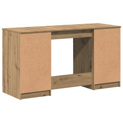 Bord Med Skuffe 140 X 50 X 76 Cm Konstrueret - Billede 6