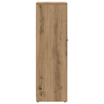 Badeværelsesskab 30x30x95 Cm Konstrueret Træ - Billede 6