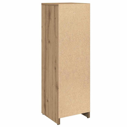 Badeværelsesskab 30x30x95 Cm Konstrueret Træ - Billede 7