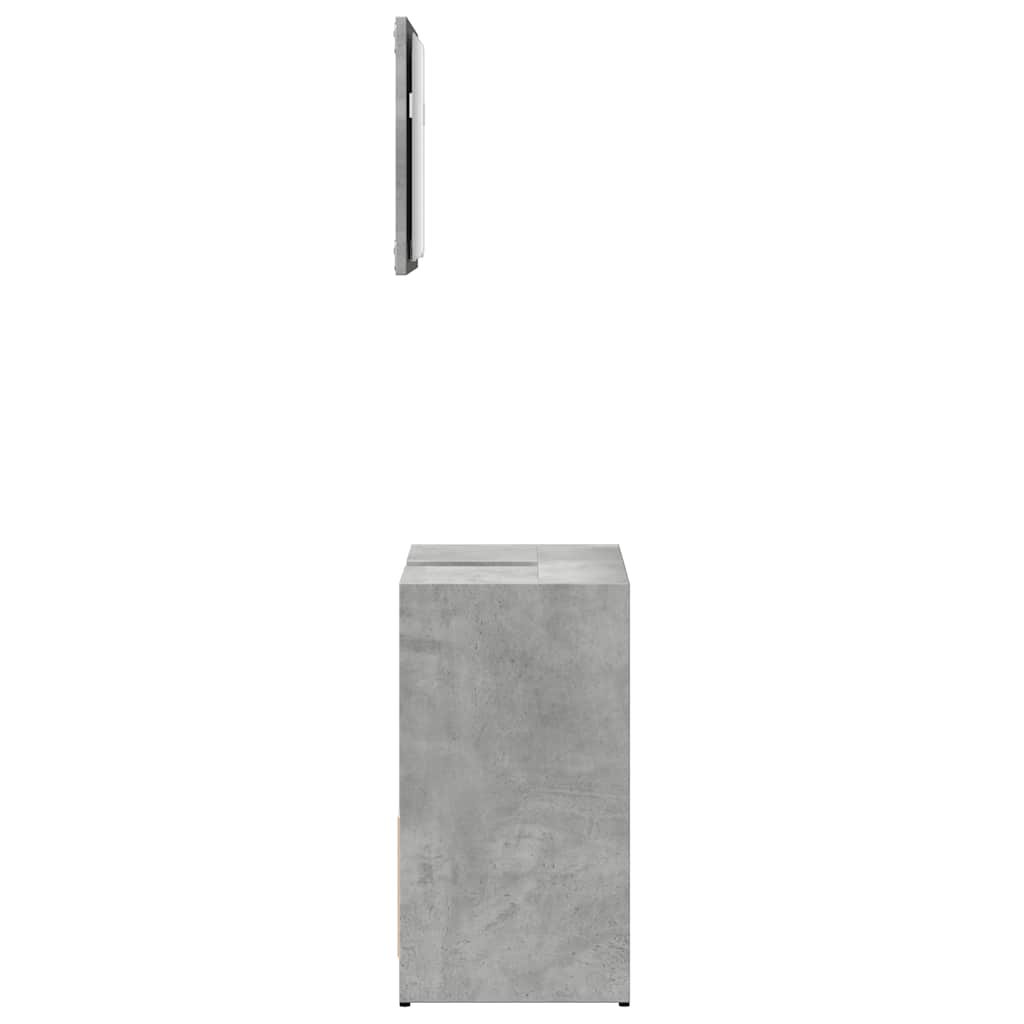 Møbelsæt Til Badeværelse 2 Dele Konstrueret Træ - Billede 5